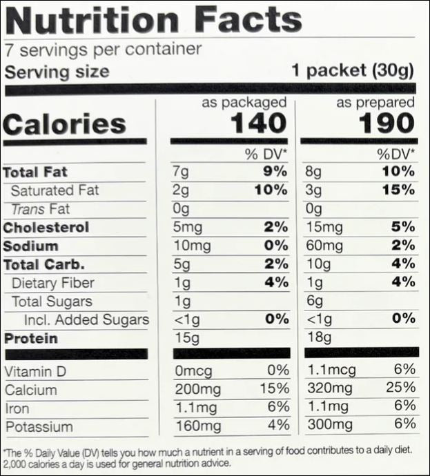 Chocolatey Hoops Breakfast Cereal - 7/Box- Bariatrix