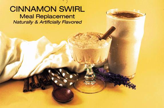 Best By 11 2025; Cinnamon Swirl Meal Replacement, Pudding & Shake, by Robard