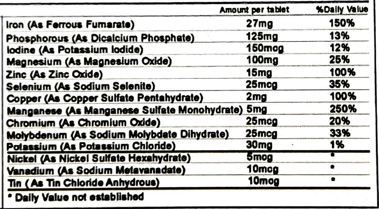 Doctors Designs Daily Vitamin & Mineral (30 Count)