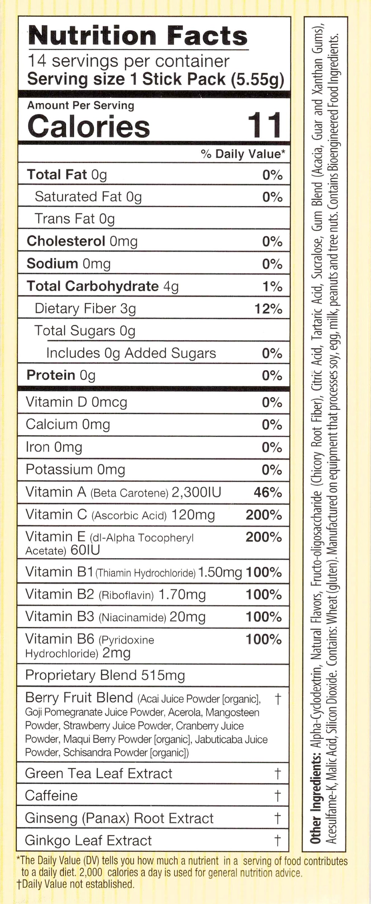 Meta Fuel-Metabolism Booster & Thermogenic Antioxidant, Orange Drink Mix by Healthwise