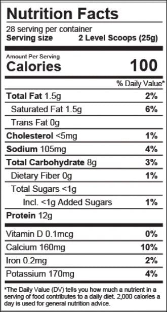 High Protein, Espresso Drink Mix, 28 Serving Canister by Healthwise / NRI