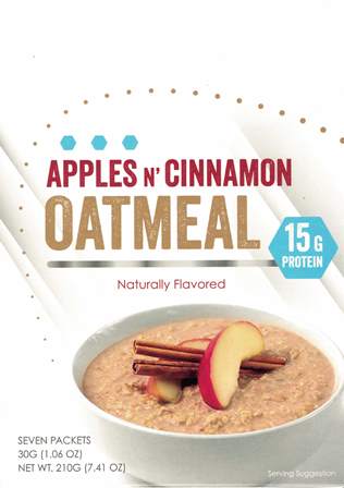 Oatmeal Apples & Cinnamon by Healthwise