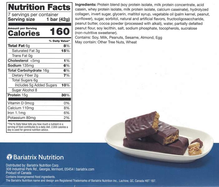 Proti Bars Peanut Butter Cup by Bariatrix