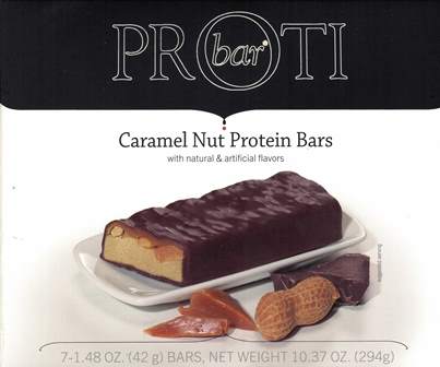 Best By 12 2025; Proti Bars Caramel Nut by Bariatrix