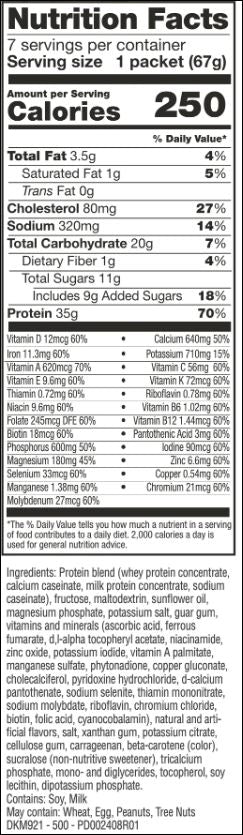 VHP (Very High Protein 35g) Vanilla Meal Replacement by Bariatrix