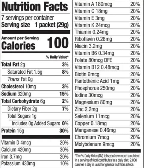 readyPro Advanced Protein Formulations Salted Toffee Twist Shake Pudding Mix