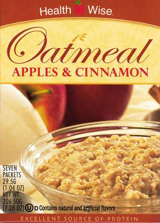 High Protein, Apples & Cinnamon Oatmeal by NRI / Healthwise