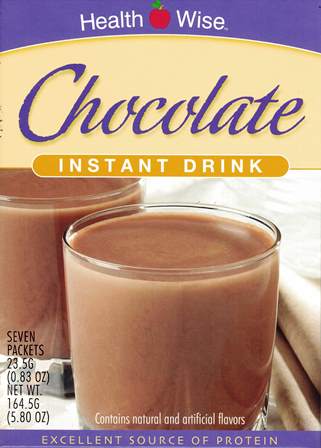Chocolate High Protein Instant Drink by Healthwise