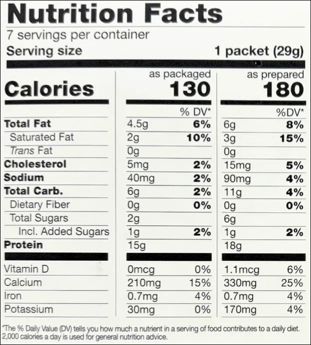 Apple Cinnamon Hoops Breakfast Cereal -7/Box- by Bariatrix