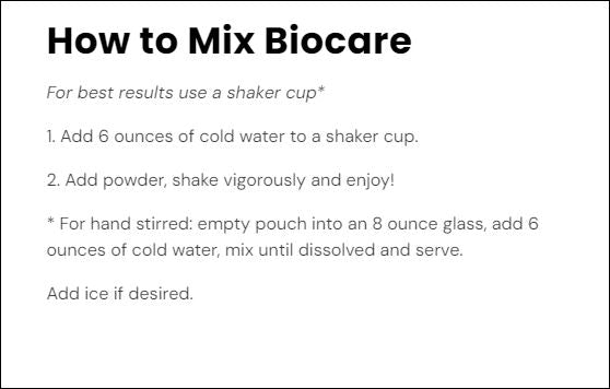 Biocare Mixed Fruit Beverage by Robard