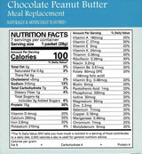 Chocolate Peanut Butter Meal Replacement Shake or Pudding by Robard