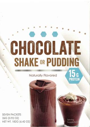 High Protein, Chocolate Shake & Pudding by NRI / Healthwise