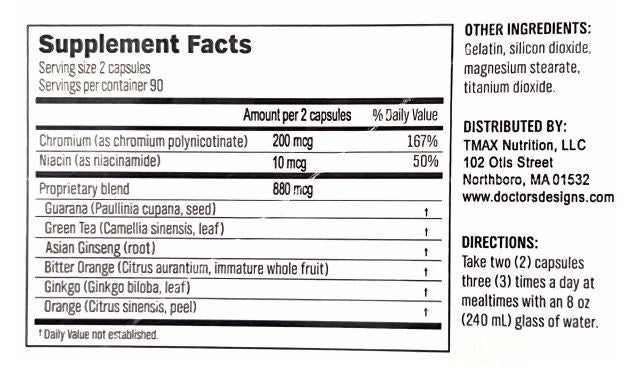 Thermo Boost Doctors Designs Thermo-Boost (180 ct)