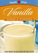 Vanilla Shake & Pudding by Healthwise (80 Calories)