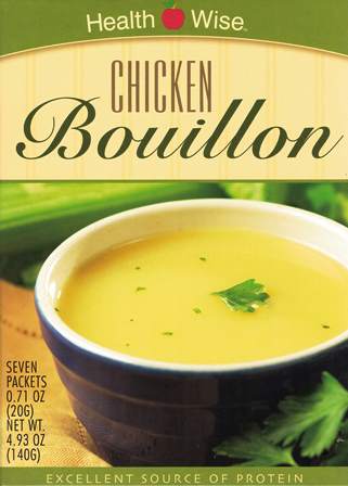 Soup Chicken Bouillon By Healthwise