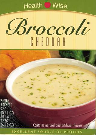 Soup High Protein Broccoli Cheddar by Healthwise