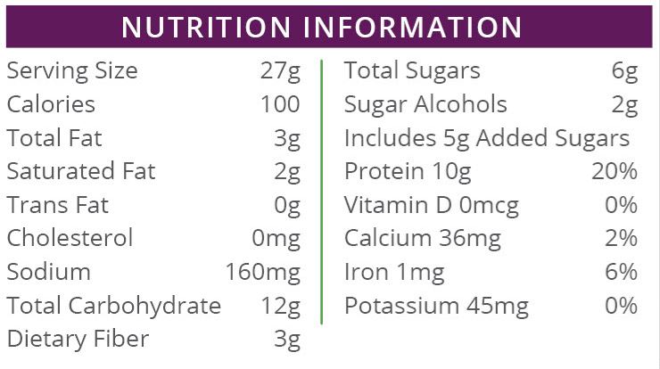 BARS, Lite Caramel Sea Salt Bars by Healthwise