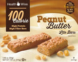 Best By 11 2024; BARS, Peanut Butter Lite Bars by Healthwise