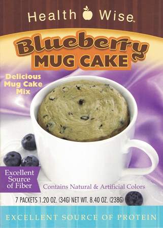 Mug Cake Blueberry Dessert by Healthwise