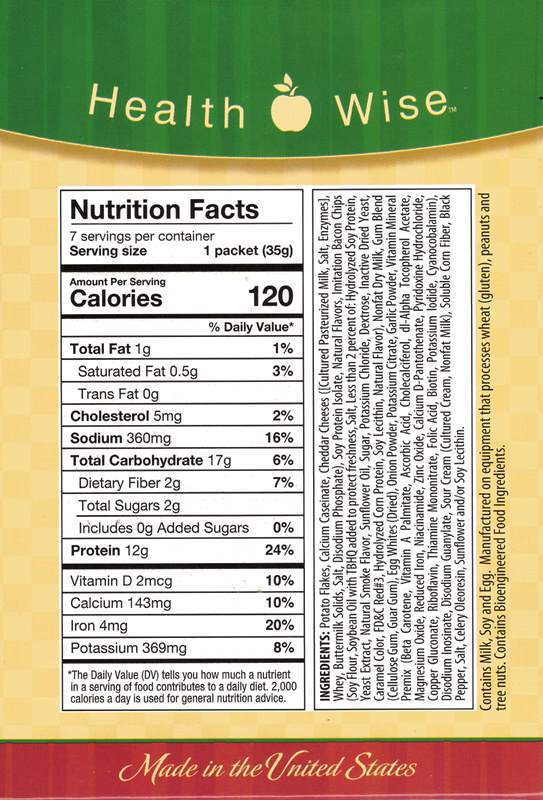 Potatoes Bacon Cheddar by Healthwise