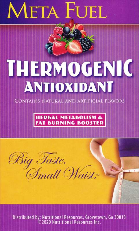 Meta Fuel Berry Thermogenic Antioxidant Multivitamin Herbal Food by Healthwise (14 Serv)