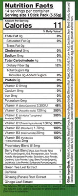 Meta Fuel Lemon Lime Thermogenic Antioxidant Multivitamin Herbal Food by Healthwise (14 Srv)