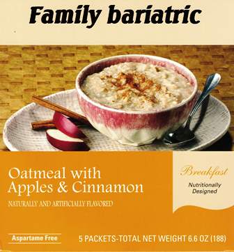 Oatmeal with Apples & Cinnamon by Robard (5 Servings/Box)