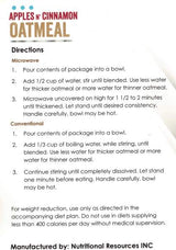 Oatmeal Apples & Cinnamon by Healthwise