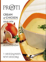 Best By 07-2024; Soup Proti 15 Cream of Chicken by Bariatrix