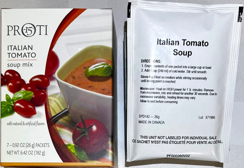 Soup Proti 15 Italian Tomato by Bariatrix