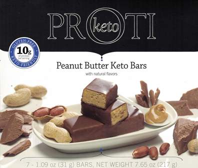 Proti Keto Bars Peanut Butter by Bariatrix