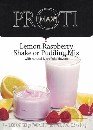 Proti Max Lemon Raspberry Shake or Pudding by Bariatrix