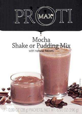 Proti Max Mocha Shake or Pudding Mix by Bariatrix