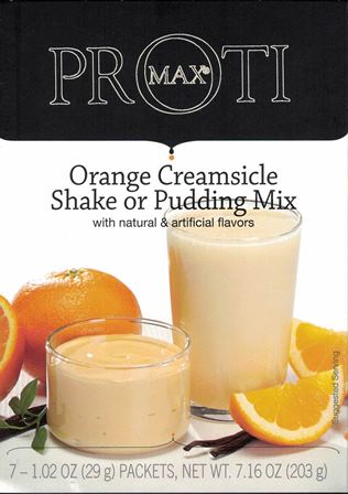 Proti Max Orange Creamsicle Shake or Pudding by Bariatrix