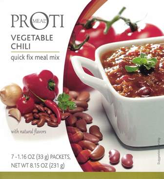 Proti Meal Vegetable Chili by Bariatrix