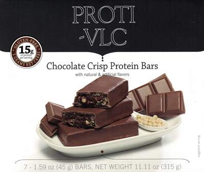 Proti VLC Bars Chocolate Crisp Protein by Bariatrix