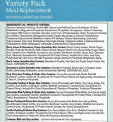 Variety Pack Meal Replacement Mixes by Robard