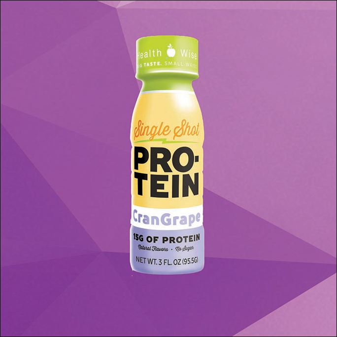 Single Shot PROTEIN Cran Grape by HealthWise