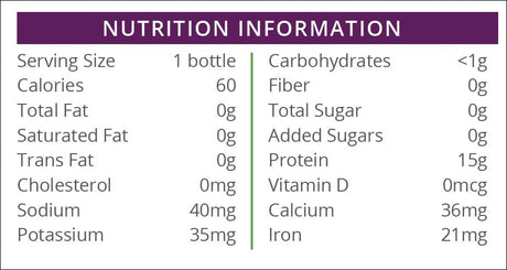 Single Shot PROTEIN Orange by HealthWise