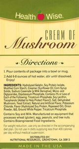 Soup High Protein Cream of Mushroom by Healthwise