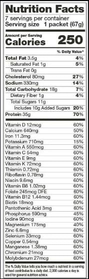 VHP (Very High Protein) Strawberry Meal Replacement by Bariatrix