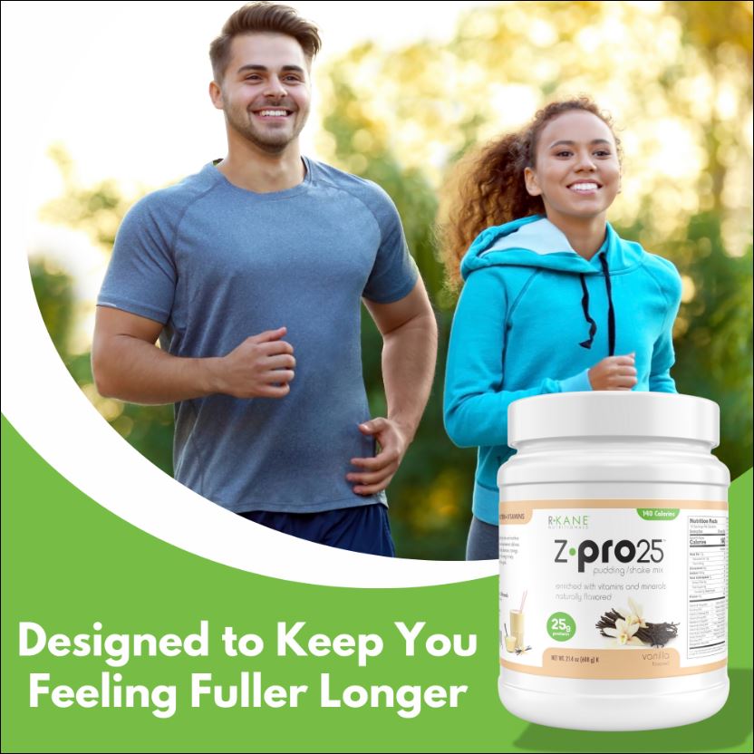 R Kane Z Pro25 Chocolate Pudding / Shake / Smoothie Mix (16 Serving Canister)