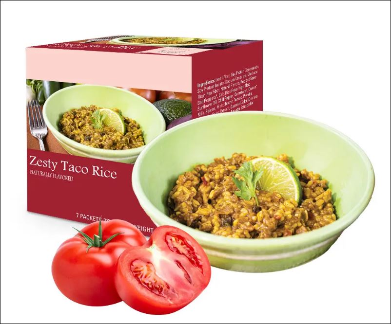 Zesty Taco Rice, Gluten Free, by Robard