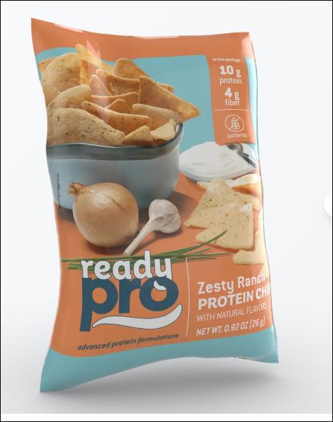 readyPro Zesty Ranch Protein Chips