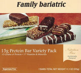 Bars, Variety Pack 15g Protein Meal Replacement Bars, by Robard