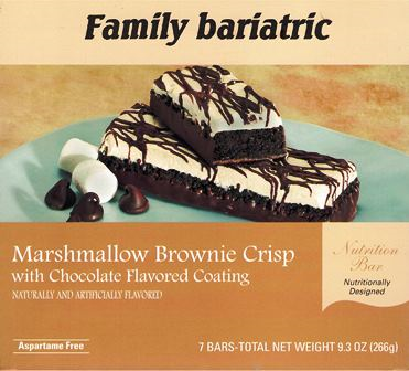 Bars Marshmallow Brownie Crisp Bar with Chocolate Flavored Coating by Robard