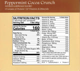 Bars, Peppermint Cocoa Crunch, Meal Replacement Bars, by Robard