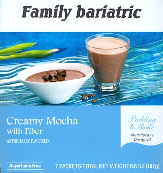 Creamy Mocha with Fiber Pudding & Shake by Robard