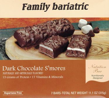 Bars, Dark Chocolate S'mores by Robard – FamilyBariatric.com
