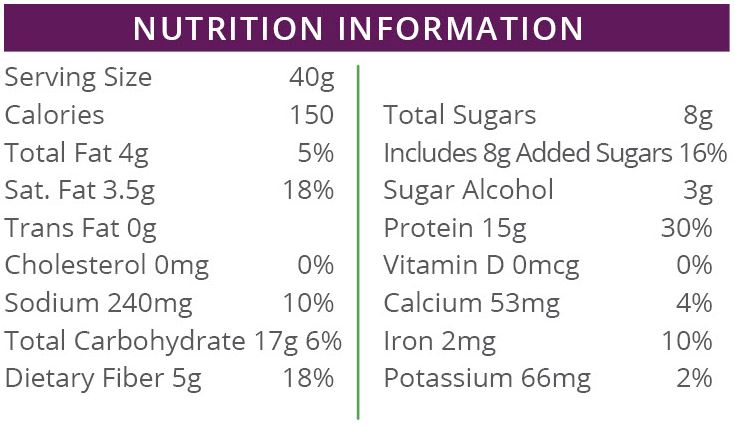 BARS, Divine Caramel Sea Salt High Protein Bars by Healthwise